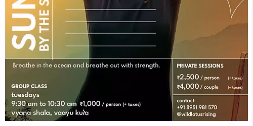 Sunrise Flow By The Sea at Prana Cafe