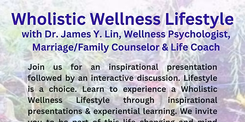Wholistic Wellness Lifestyle