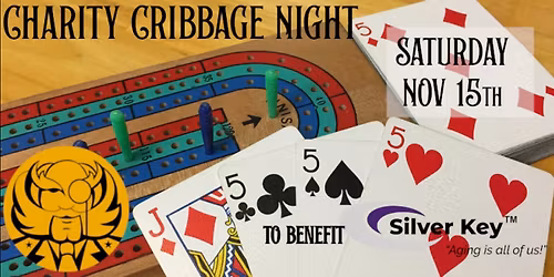 Monthly Charity Cribbage Night @ CMSE for SILVER KEY