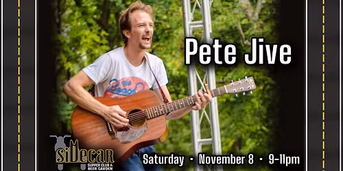 Pete Jive 'Fireside' at Sidecar
