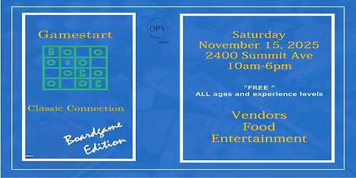 Gamestart: Classic Connection (GsCC) \u2013 Board Game Edition