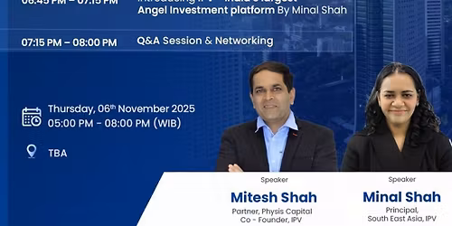 IPV Jakarta Connect \u2013 Navigating the World of Angel Investing