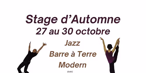 Stage de Danse Vacances de la Toussaint