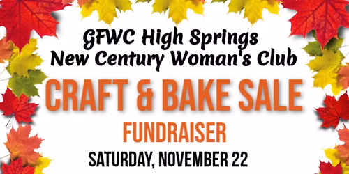 Craft & Bake Sale Fundraiser