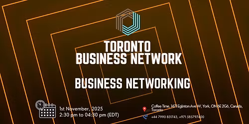 Business Networking Toronto 2025