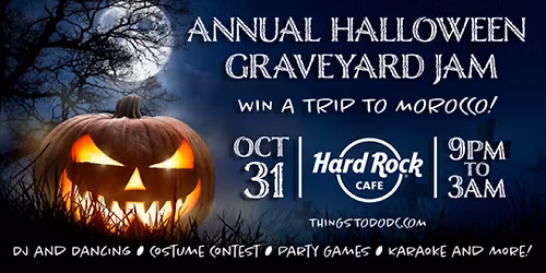 Halloween Party at the Hard Rock Cafe