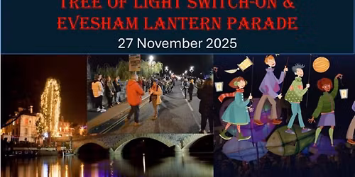 Tree of Light switch on and Lantern Parade