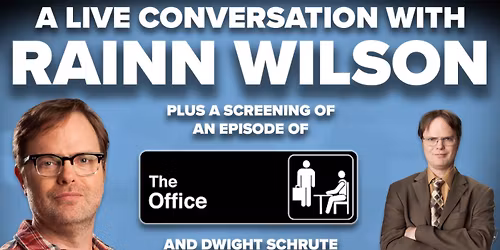 A Live Conversation with Rainn Wilson