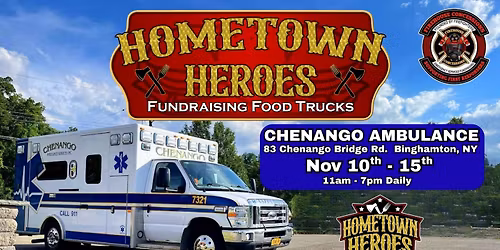 Chenango EMS - Hometown Heroes Food Truck Fundraising Event