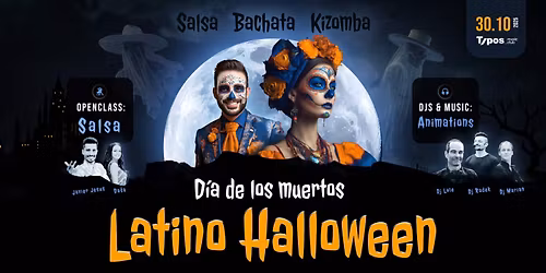 Latino Halloween 2025 - D\u00eda de los muertos Brno