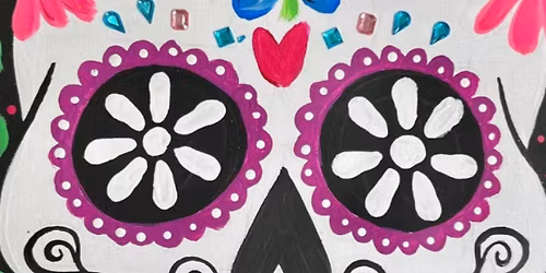 10AM Public Paint: Sugar Skull Paint Party- Chiles, Chocolate & Day of the Dead Festival-Tucson