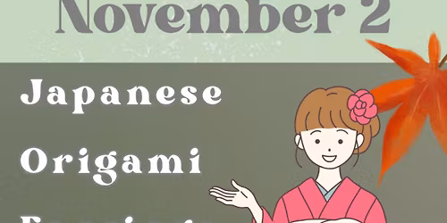 Japanese Origami Earrings Workshop in Budapest