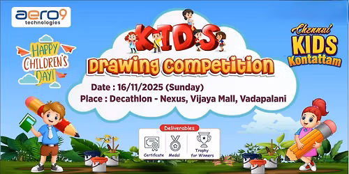 KIDS Drawing Competition (Decathlon - Nexus Vadapalani)