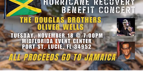 Benefit Concert for Hurricane Relief in Jamaica