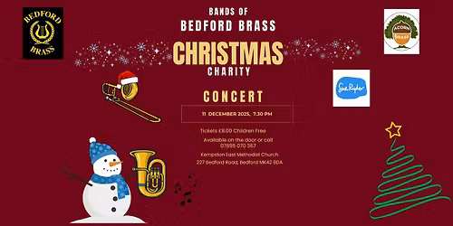 Bands of Bedford Brass Christmas Charity Concert