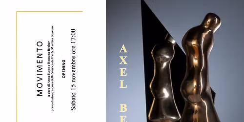 Movimento, mostra personale di Axel Becker