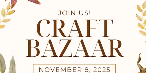 Annual Craft Bazaar