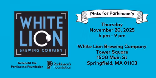 Pints for Parkinson's- A Fundraiser for the Parkinson's Foundation
