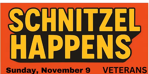 SCHNITZEL HAPPENS: a comedy event