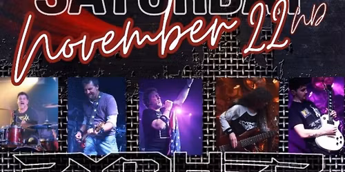 RYDHER returns to B'Ville \ud83e\udd18\ud83c\udffb Saturday, November 22nd @ Average Joe's Beernasium from 8 to 11pm. $5