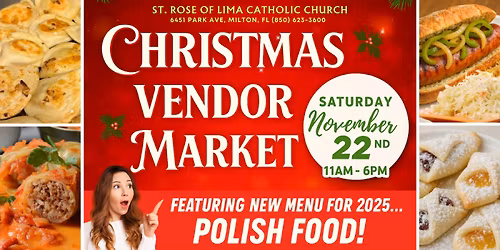 Polish Food To-Go at the Christmas Vendor Market!