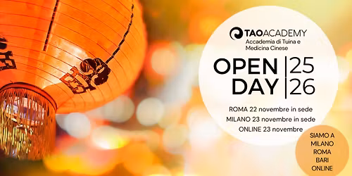 Open day TAO Academy Milano 2025