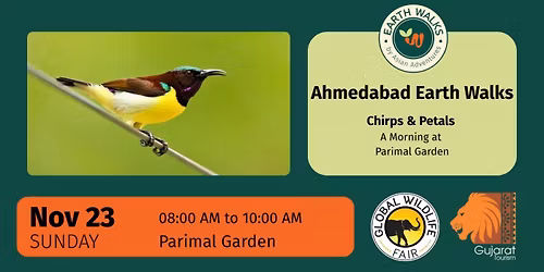 Chirps and Petals: A Morning at Parimal Garden