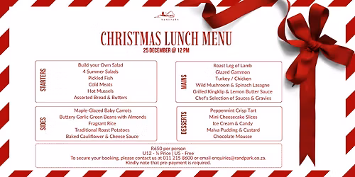 Randpark Christmas Lunch