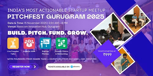 PitchFest Gurugram 2025