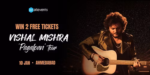WIN 2 FREE Tickets to Vishal Mishra Pagalpan Tour