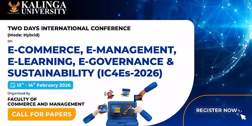 International Conference On E-commerce, E-management, E-learning, E-governance & Sustainability
