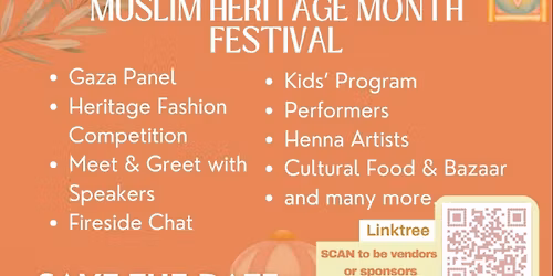 3rd Annual Muslim Heritage Month Festival