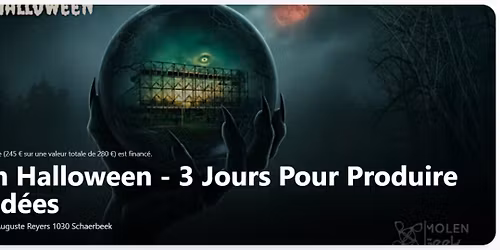 Hackathon Halloween - 3 Jours Pour Produire Vos Pires Id\u00e9es