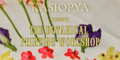 Botanical Printing Workshop with Kasiopya at The Goodtime Hotel