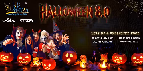 Halloween theme party - LIVE DJ