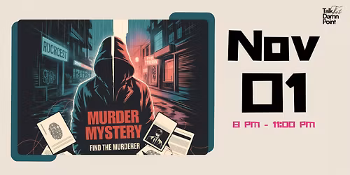 Murder Mystery Night | Beginner-friendly | Ahmedabad
