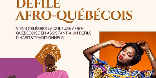 D\u00e9fil\u00e9 de mode afro qu\u00e9b\u00e9cois\/Afro quebec fashion show