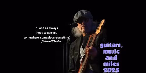 Chicago Blues Hall of Famer Michael Charles appearing in Emerald Victoria Australia