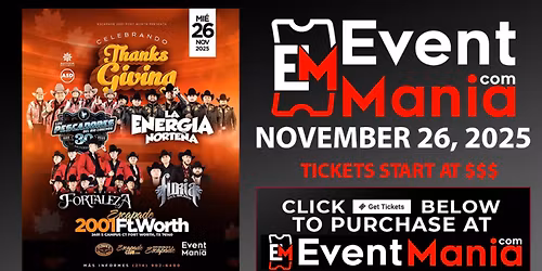 Los Pescadores del Rio Conchos, La Energia Norte\u00f1a - Fort Worth, TX