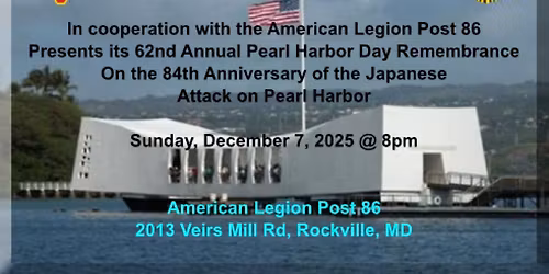 Pearl Harbor Day Remembrance