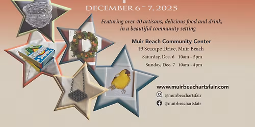 Muir Beach Holiday Arts Fair