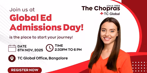 Global Ed Admissions Day Bangalore 2025