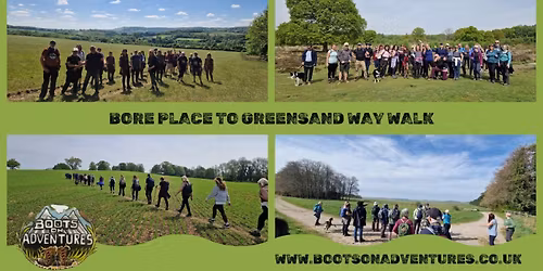 Bore Place to Greensand Way Walk