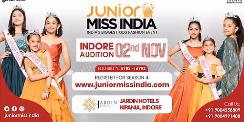 JUNIOR MISS INDIA SEASON 4 - INDORE AUDITION