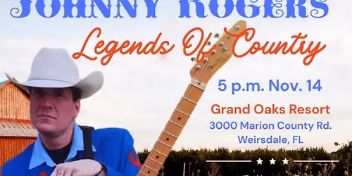 Johnny Rogers' \u201cLegends of Country Music\u201d 