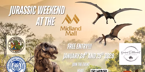 Jurassic Weekend at the Midland Mall