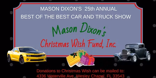 Mason Dixon's 25th Annual Best of the Best Car Show