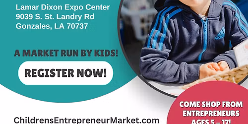 Children's Entrepreneur Markets Baton Rouge at Merry Market