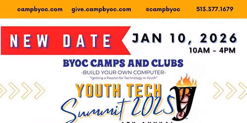 BYOC Youth Tech Summit - Date Change - Jan 10, 2026