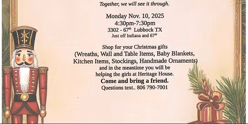 Fundraiser \/ Craft Sale 